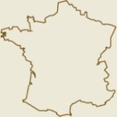 Carte de France de pensions pour chevaux