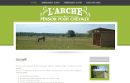 L'arche est partenaire de pension-chevaux.com